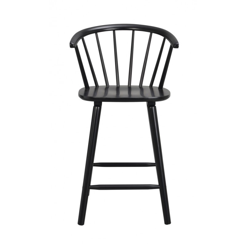 RO Carmen Bar Chair Black